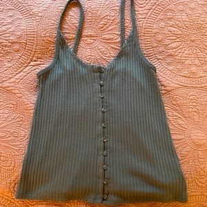 Green American Eagle Tank XS